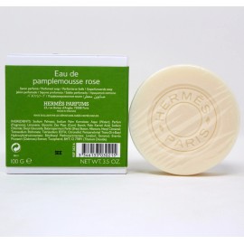 HERMÈS HERMES EAU DE PAMPLEMOUSSE ROSE PERFUMED SOAP 100 G/3.5 OZ. NIB-36316