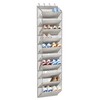 SLEEPING LAMB 10 Tiers Over The Door Shoe Organizer with