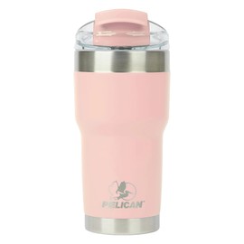 PELICAN TRAVELER Pelican Traveler 22oz/650ml Double Wall Stainless Steel Travel Tumbler [Blush]