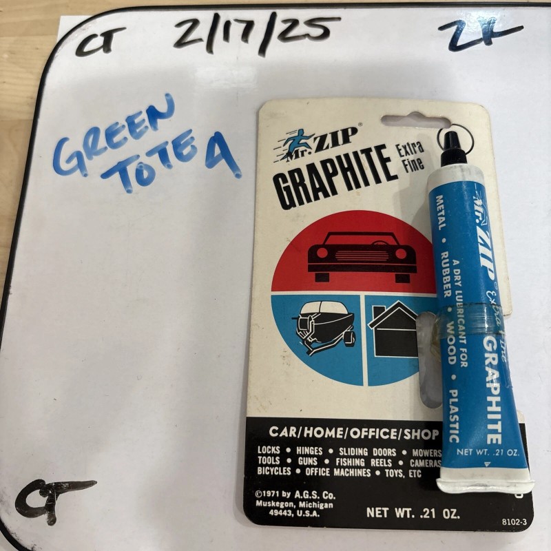 Mr. Zip Extra Fine Graphite Dry Lubricant .21 Oz