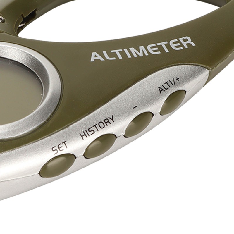 Multifunctional Digital Altimeter Backlight LCD Screen Electronic Barometer with Weather