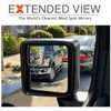 Custom Blind Spot Mirrors- Compatible with 2018-Present Jeep Wrangler |