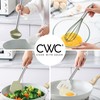 COOK WITH COLOR Silicone Cooking Utensils, Kitchen Utensil Set, Easy