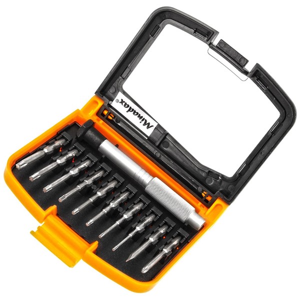Minadax® Hardened 11-Piece Torx Tool Set in Robust Chrome-Vanadium Includes