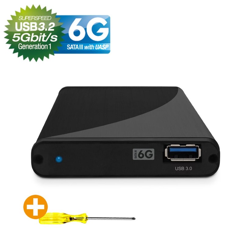 FANTEC 1661 External Hard Drive Enclosure for 6.35 cm (2.5