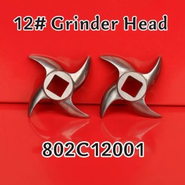 Hakka Stainless Steel Meat Grinder Knife Blade for #12 Meat Grinder