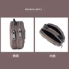 LOHGOU Panda Shape Double Zipper Coin Purse Coin Case PU