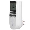 10A 50Hz Outlet Timer Digital On/off Programmable 8 Operation Buttons