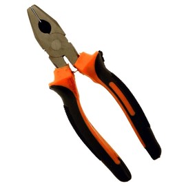 JEWEL TOOL 6" (15.2 cm) Drop Forged Steel Combination Pliers (Pack of 2) | Lineman's Best | Dual-Tone Comfort Grip | Robust Carbon Steel | Wire & Cable Mastery