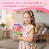 Vinkp Flower Crafts for Kids Ages 4-8: Upgrade Fabric Flower