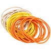 HAARallerliebst Hair Bobbles Extra Thin (Pack of 30, Beige, Yellow,