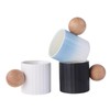 Fire Kirin Ceramic Espresso Cups Set of 2, 2 oz