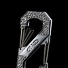 DAD Garson D.A.D Crystal S-Shaped Carabiner Hook Crystal SB185-01