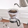 Hario Pegasus Flat Bottom Dripper, Size 02, Clear