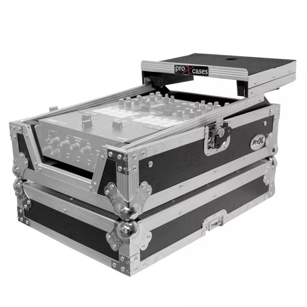 ProX XS-RANE72LT 11" DJ Mixer Road Flight Case with Laptop