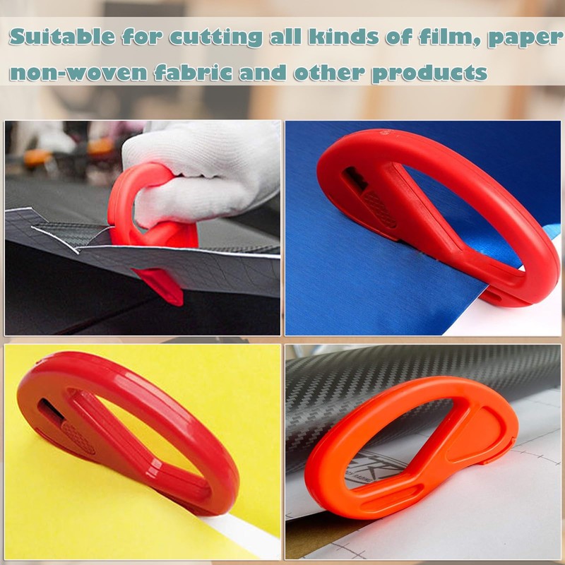 LYCRAFTS 3PCS Vinyl Wrap Cutting Tool Wrapping Paper Cutter Car