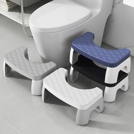 두꺼운 미끄럼 방지 의자 패드 1개 발판 가정용 욕실 성인용 [01 white] Thick Anti-Slip Chair Pad 1 Piece Footrest Home Bathroom Adult [01 white]