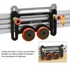Woodworking Bearing Roller Guides for Table Saws with Sliding Blocks,