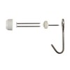 Berg Co., Ltd. Nikopin Hook White Single M-070