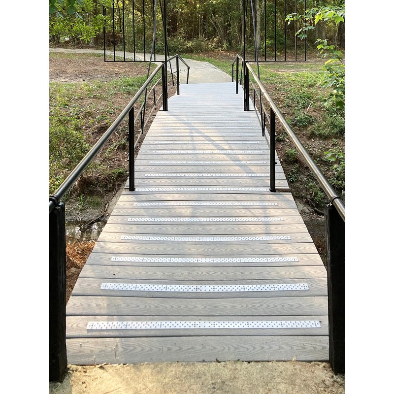 HandiTreads Non-Slip Ramp & Deck Treads, Java Brown (1), Screw