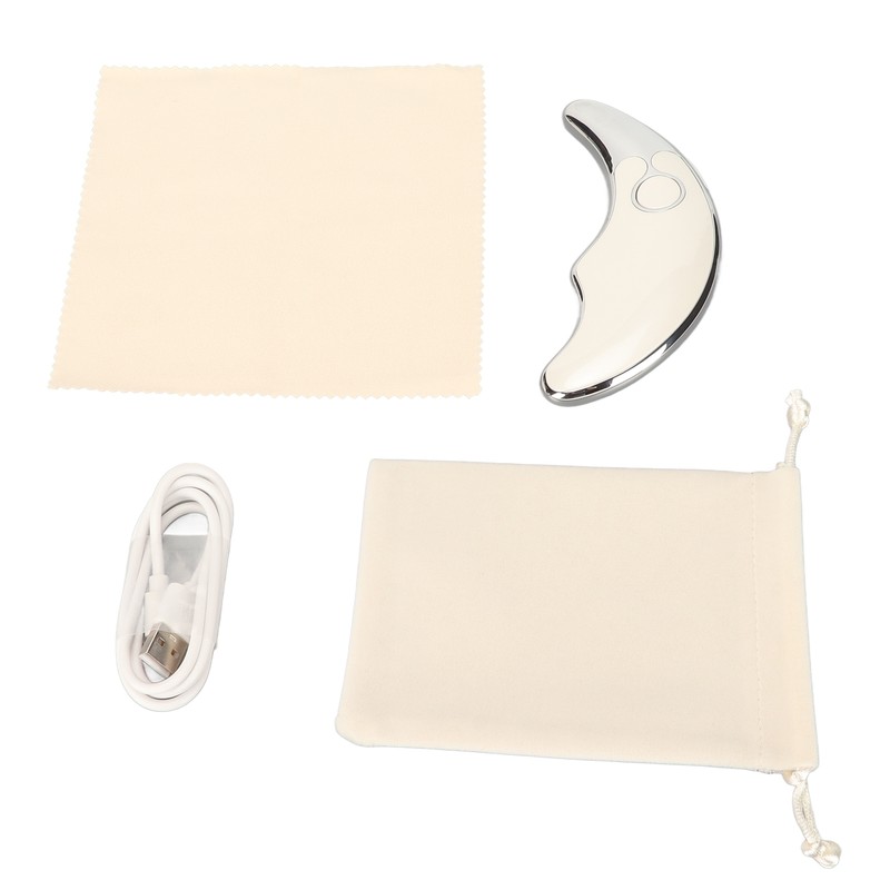 Electric Skin Scraping Board Vibration Colorful Lights Fade Fine Lines