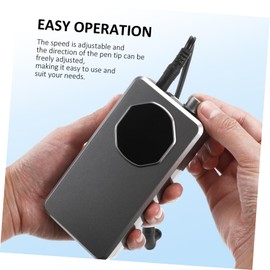 Healeved 1set Nail Drill Kit Professional Manicure Polisher for Home and Salon Use Speed Lightweight Design for Nail Art and Pedicure