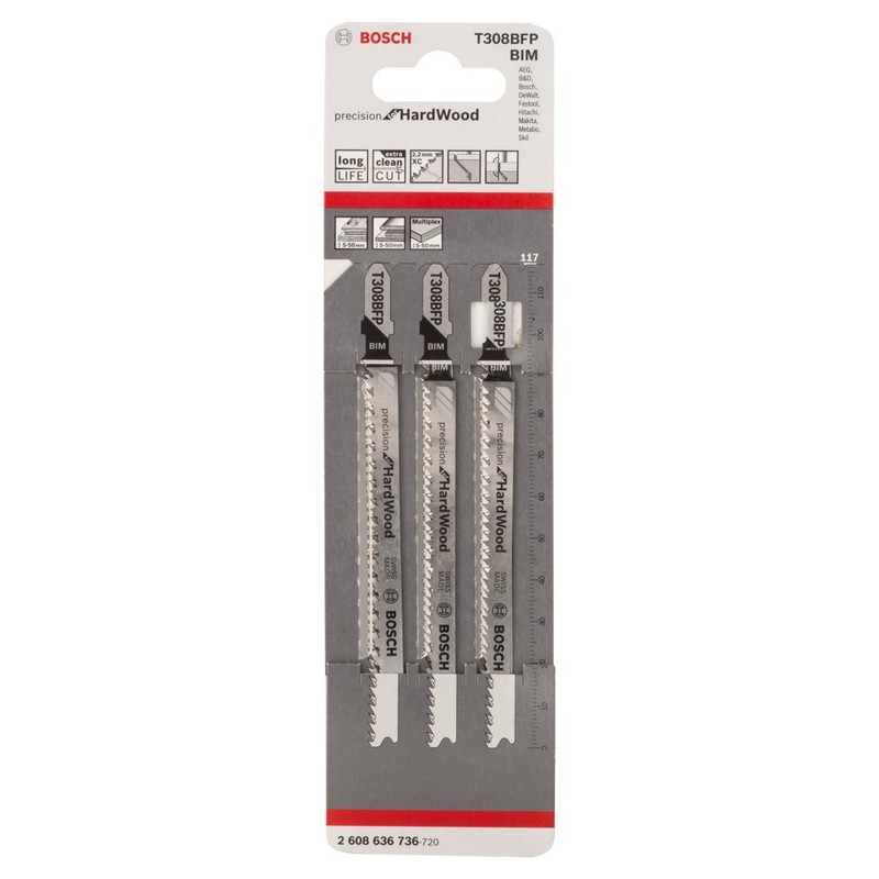 Bosch 2608636736 Jigsaw Blade T 308 BFP