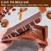 Kamehame Deep Chocolate Bar Molds 2 Pack, Large and Thick