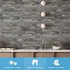 V-MOZZA 100-Piece Faux Stone Peel and Stick Backsplash Tile, Waterproof