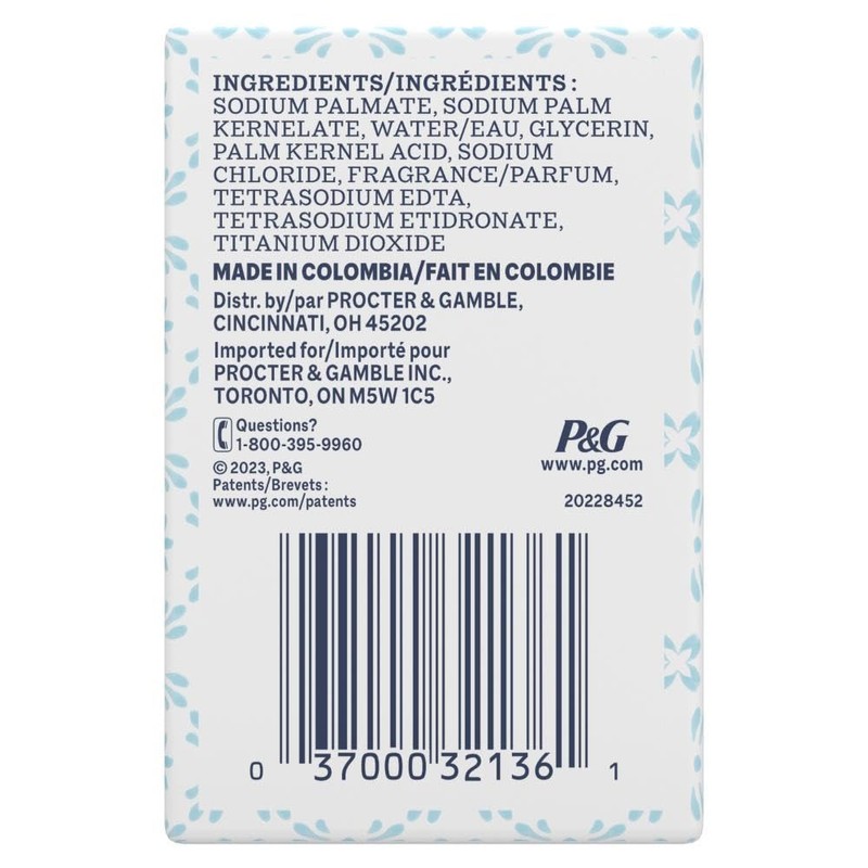 Ivory Original Bath Bar Soap with Notes of Aloe Scent,