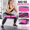 Bandas de Resistencia para Ejercicio, Set de 3 de Tela