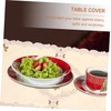 LABRIMP 1pc Embroidery Tablecloth Dining Table Cover Stylish Decorative 60x120