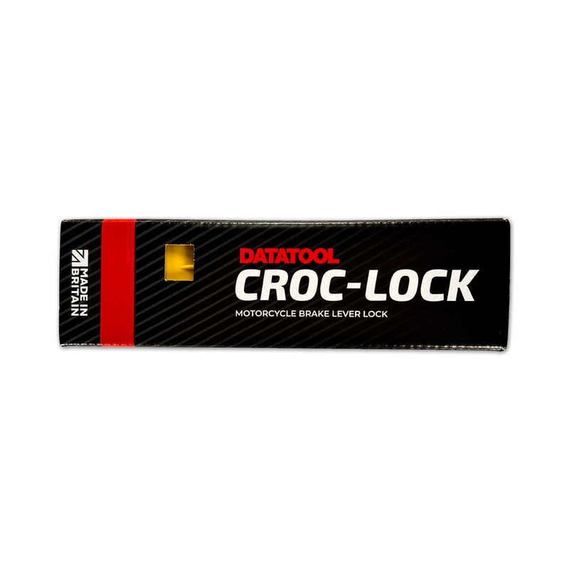 Datatool Croc Lock - Visible Theft Deterrent for Scooters, Motorcycles,