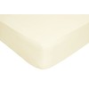 Impressions Fusion Soft Touch Microfibre Polyester Kingsize Cream Fitted Sheet