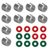 10 Pcs Battery Terminal Shims Caps,with 12 Pcs Washers for