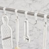 Multipurpose 7-Pack S-Hooks for Kitchen & Bathroom Storage Plastic Hook