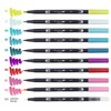 Tombow Brush Pen Dual Brush Pen ABT 10 Color Set