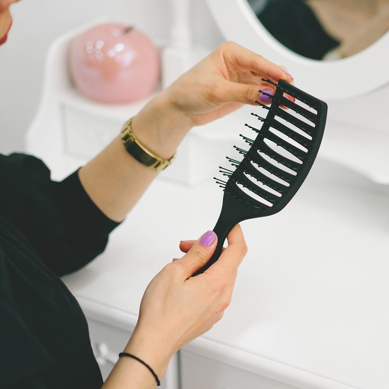Andwing Paddle Brush by Shani Wigs All Hairstyle Wet Paddle