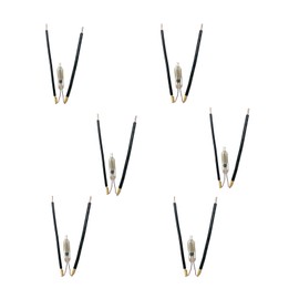 (6pack) Light Bulb Starter Replacement for Flowtron BK-15, BK-15D, BK-40,BK-80, MC9000 FC7600,Fluorescent Starter for 15W-40W,Compatible with 531-9340