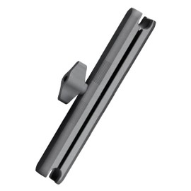 FANAUE Aluminum 17mm Ball Head Double Socket Arm Only Supports Connects of 17mm Ball Head Adapter Compatible with RAM Mount 17mm Ball and Bike Motorcycle Phone Holder, Long Arm Length is 6.06 Inch.