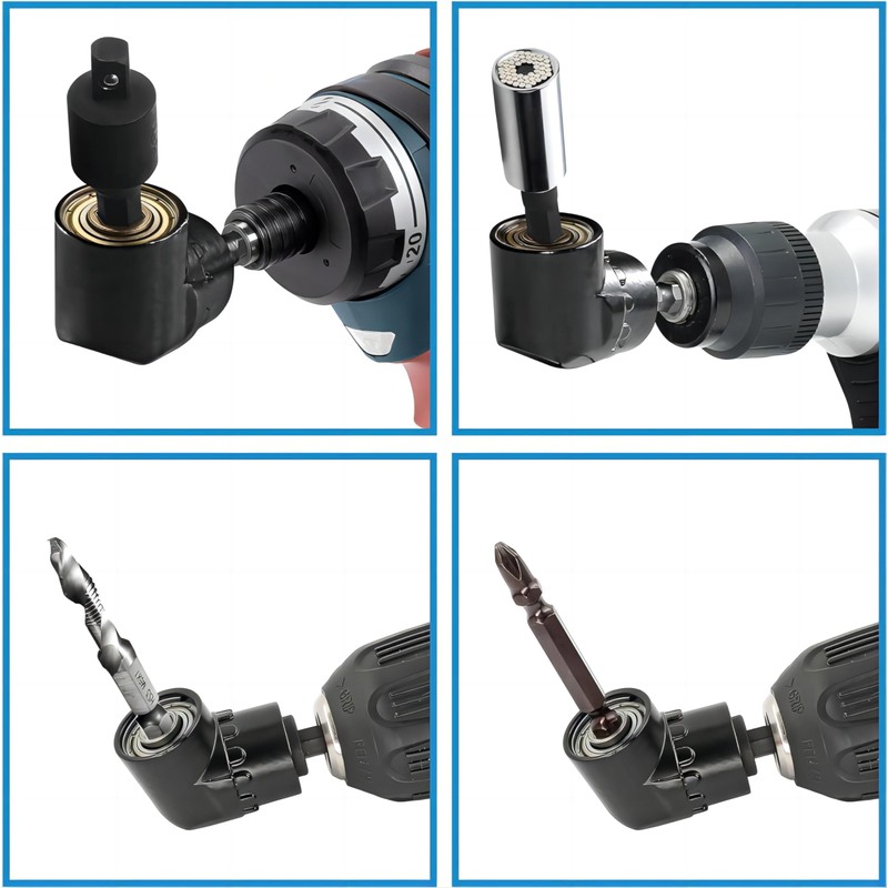 GUYISTE 1 piece 105° angle holder, angle wrench attachment adapter,