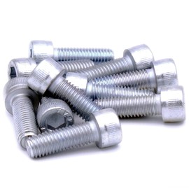 M16 (16mm x 30mm) Hex Socket Cap Screw (Bolt) - Steel (Pack of 4)