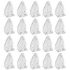 PREMJCROY 20 Pcs Blind Hold Down Brackets Plastic Blind Rail