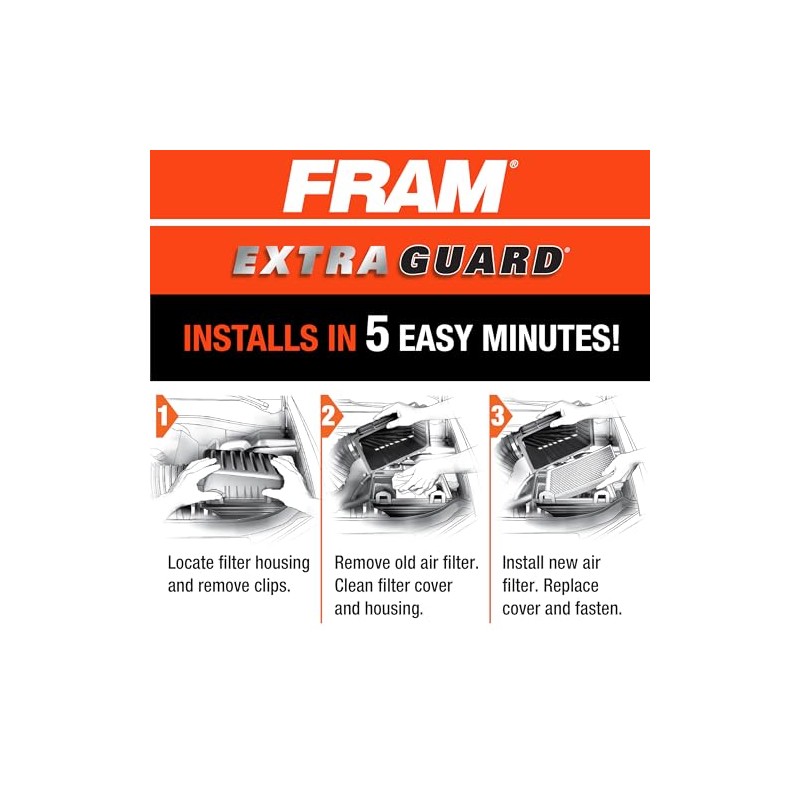 Fram ca10242 Extra Guard Panel de filtro de aire