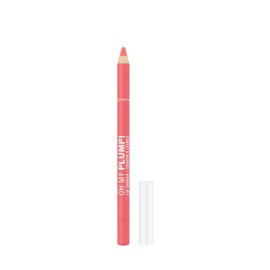 Rimmel OH MY PLUMP! Plumping Lip Liner, 040 Kinda Cute, Fuller-Looking Lips, Highly Pigmented, Ultra-Creamy Formula, Voluminous Look, Define & Sculpt Pout, 5.5g