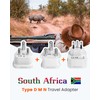 LENCENT Type D M and N Travel Adapter Plug Adapter