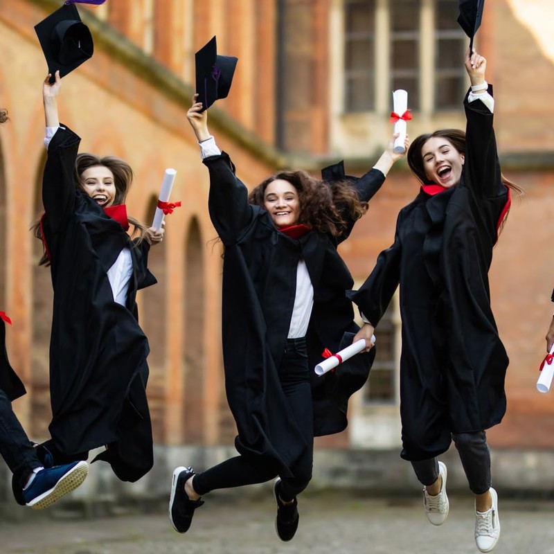 AUYAO Graduation Hat for Adult, Adjustable Academic Graduation Hat, Academic