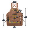 Heavy Duty Canvas Work Apron with 9 Tool Pockets –