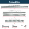 Garage Door Opener Hanging Kit,Universal Garage Door Opener Installation Kit,Galvanized