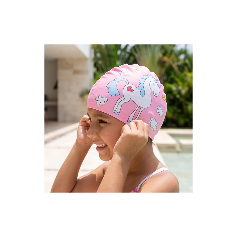 Toddmomy Gorro De Baño Unisex De 2 Piezas para Niños